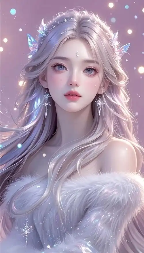 动漫短剧《雪落长安》封面